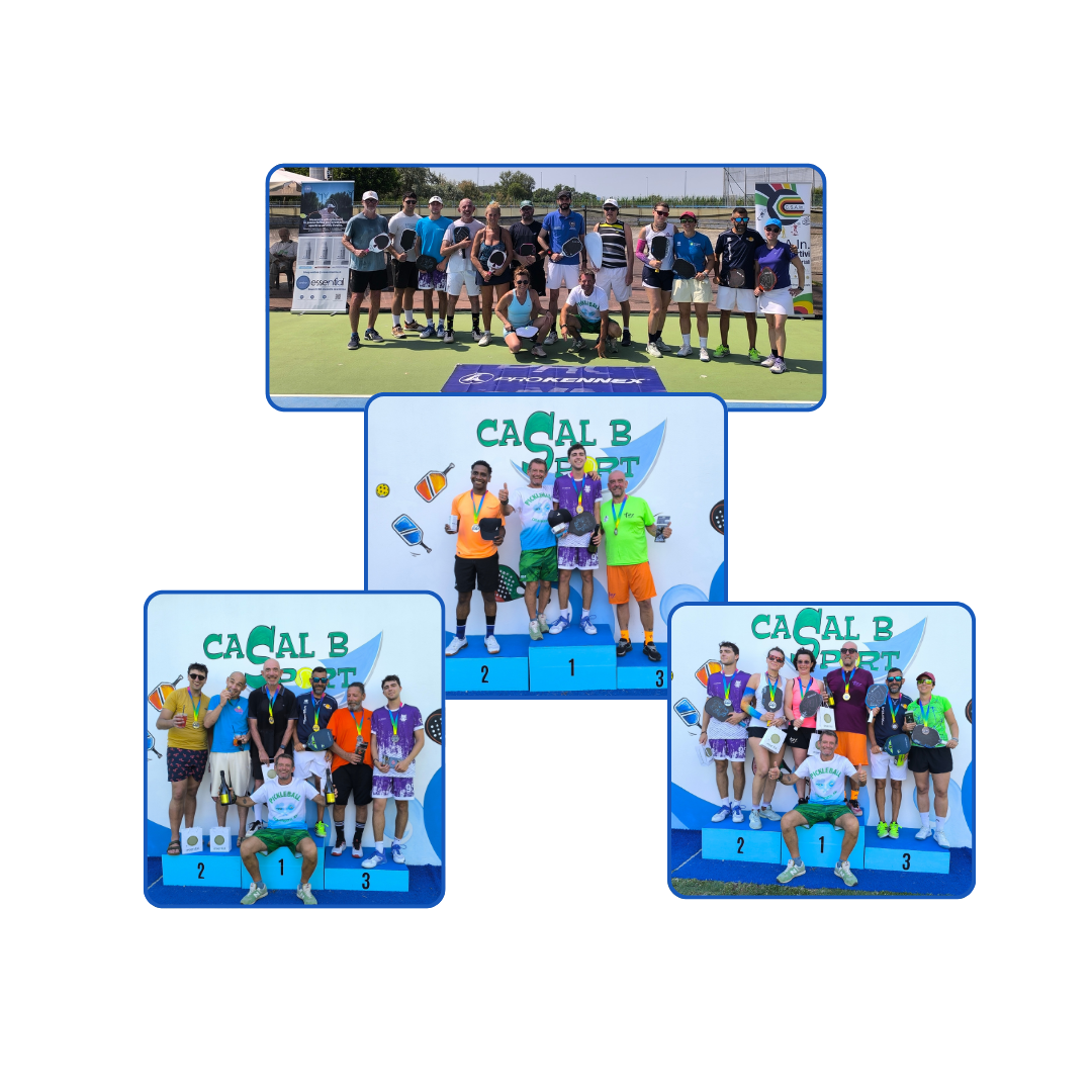 CASAL B SPORT ENTRA NEL CIRCUITO RAFT PICKLEBALL
